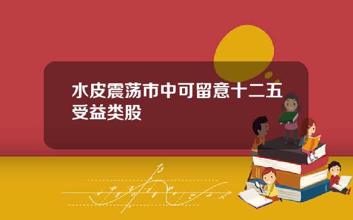 水皮震荡市中可留意十二五受益类股