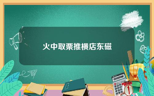 火中取栗推横店东磁