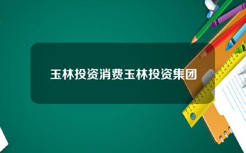 玉林投资消费玉林投资集团