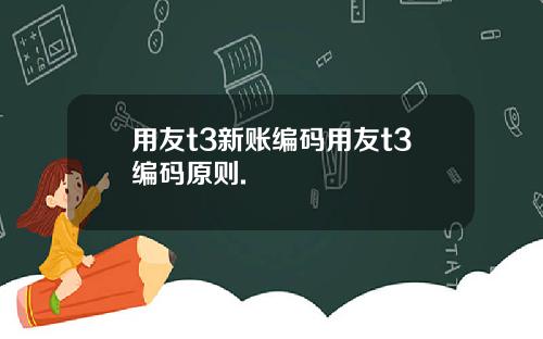 用友t3新账编码用友t3编码原则.