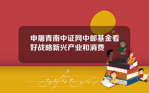 申屠青南中证网中邮基金看好战略新兴产业和消费