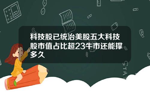 科技股已统治美股五大科技股市值占比超23牛市还能撑多久