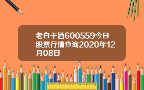 老白干酒600559今日股票行情查询2020年12月08日