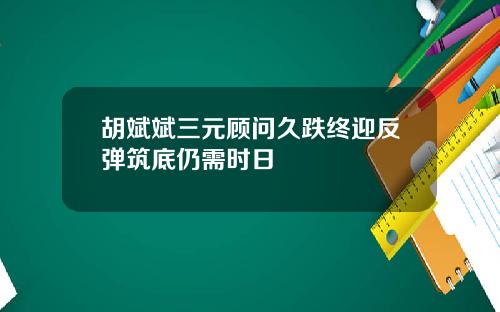 胡斌斌三元顾问久跌终迎反弹筑底仍需时日