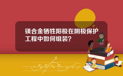 镁合金牺牲阳极在阴极保护工程中如何组装？