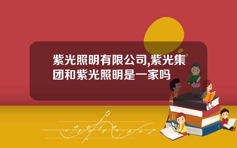 紫光照明有限公司,紫光集团和紫光照明是一家吗